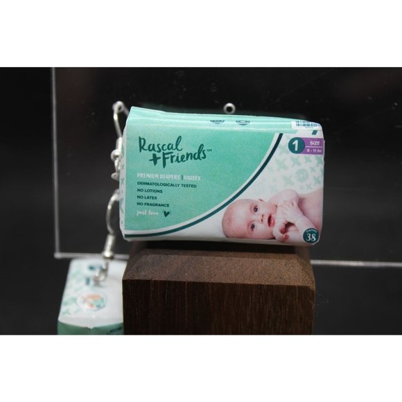 Mini Brands/ Rascal & Friends Diaper earrings - Picture 4 of 10